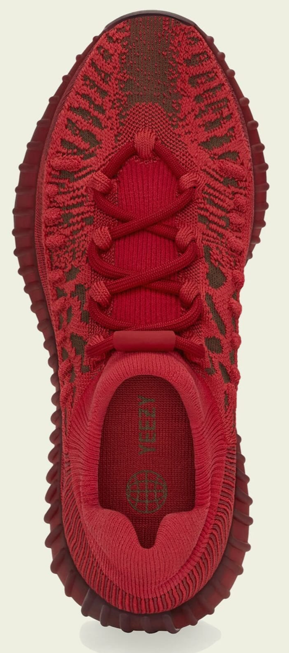 YEEZY BOOST 350 V2 CMPCT SLATE RED - The Edit LDN