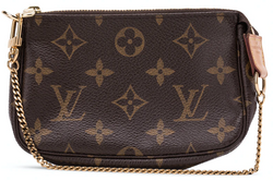 LOUIS VUITTON POCHETTE MONOGRAM MINI BROWN - The Edit LDN