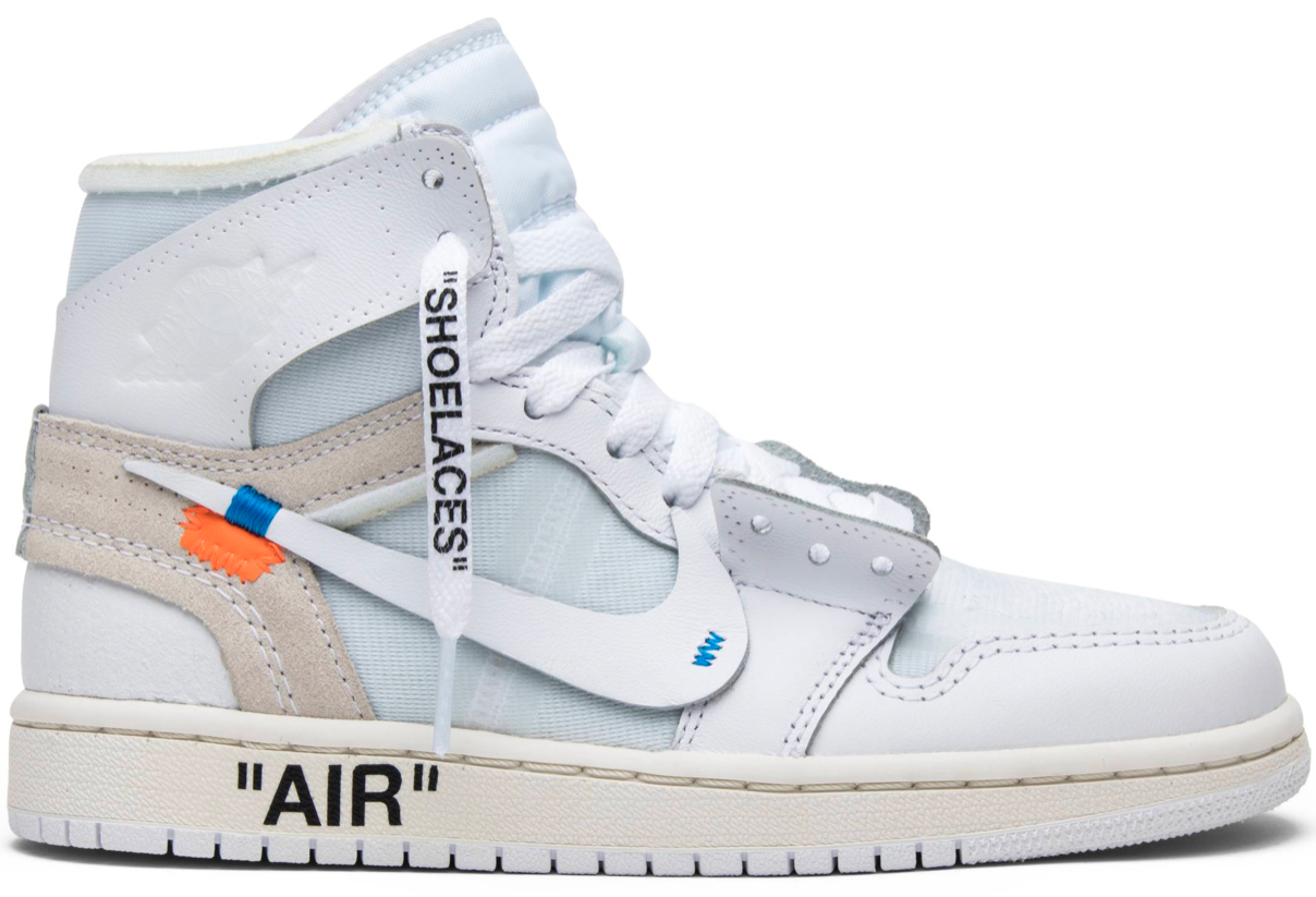 Off white jordan 1 retro best sale high