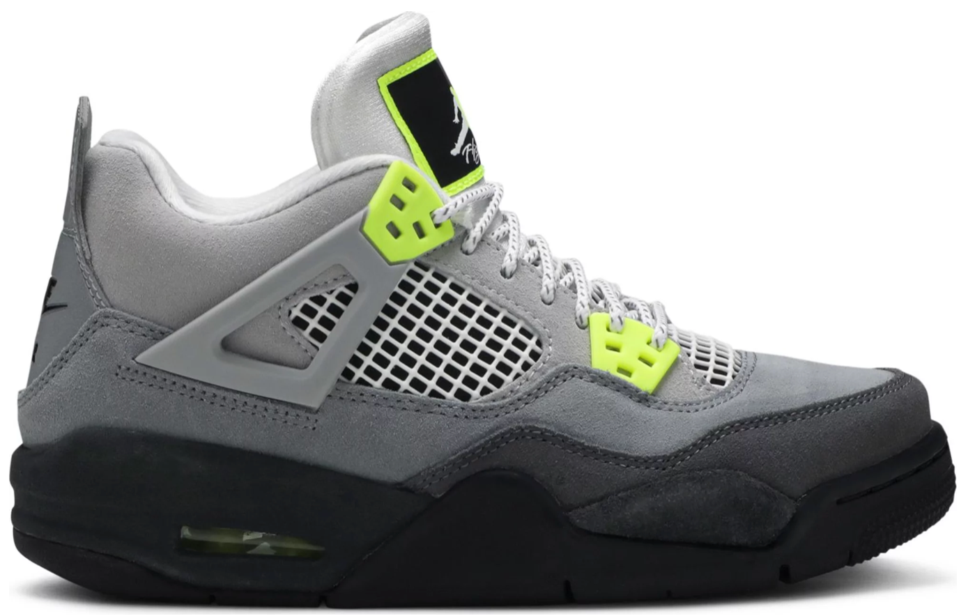 JORDAN 4 RETRO SE 95 NEON (GS) - The Edit LDN