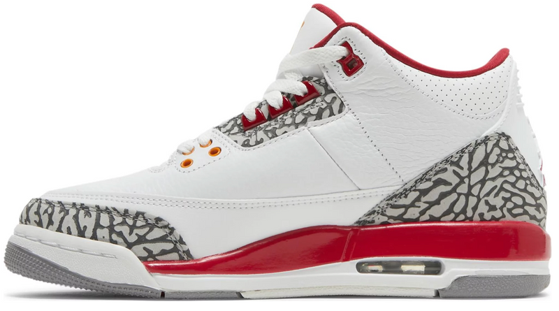 JORDAN 3 RETRO CARDINAL (GS) - The Edit LDN