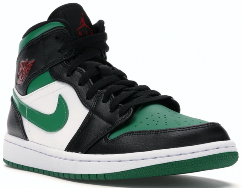 JORDAN 1 MID GREEN TOE (M) - The Edit LDN