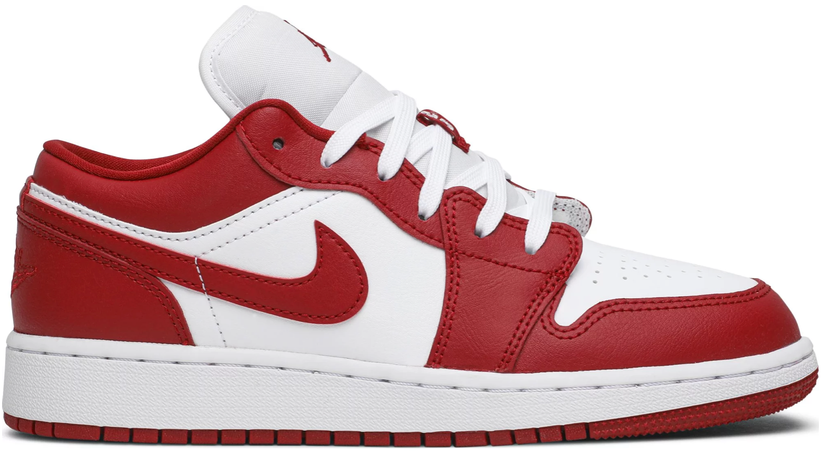 Jordan 1 rojo y blanco sales