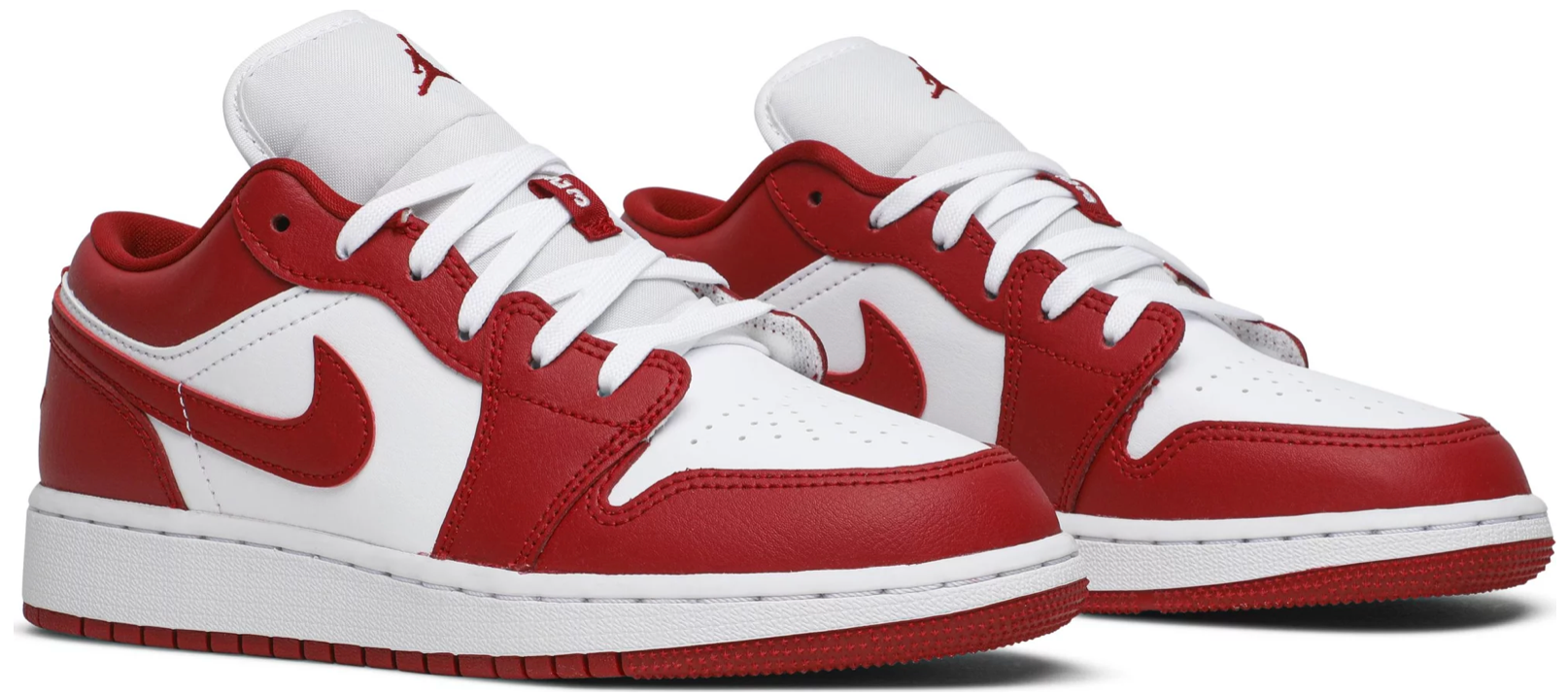 JORDAN 1 LOW GYM RED WHITE (GS) - The Edit LDN