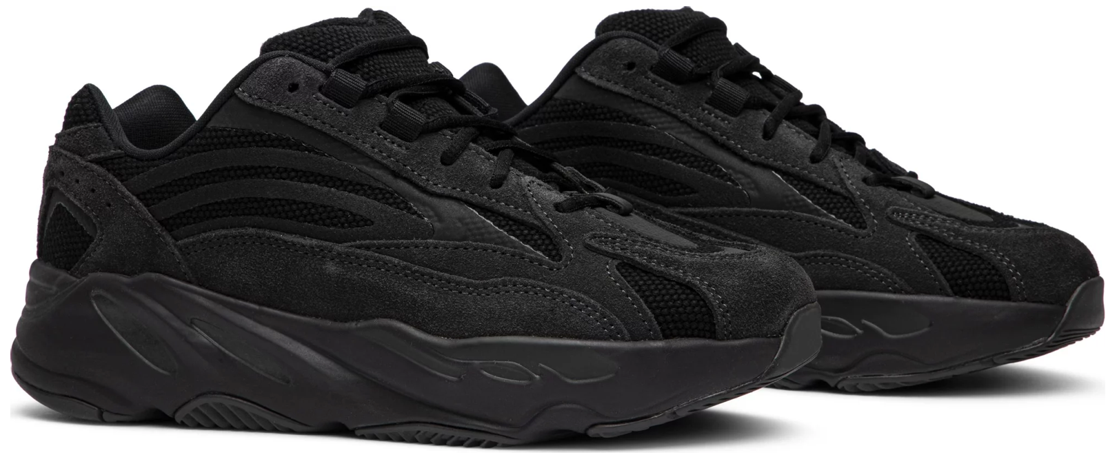 Black yeezy 700 v2 vanta sales