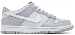 NIKE DUNK LOW TWO-TONED GREY (GS)