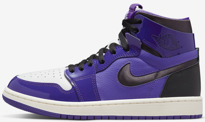 JORDAN 1 HIGH ZOOM AIR CMFT PÚRPURA CHAROL (W)