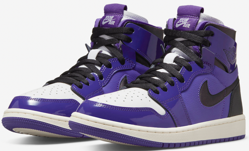 JORDAN 1 HIGH ZOOM AIR CMFT PÚRPURA CHAROL (W)