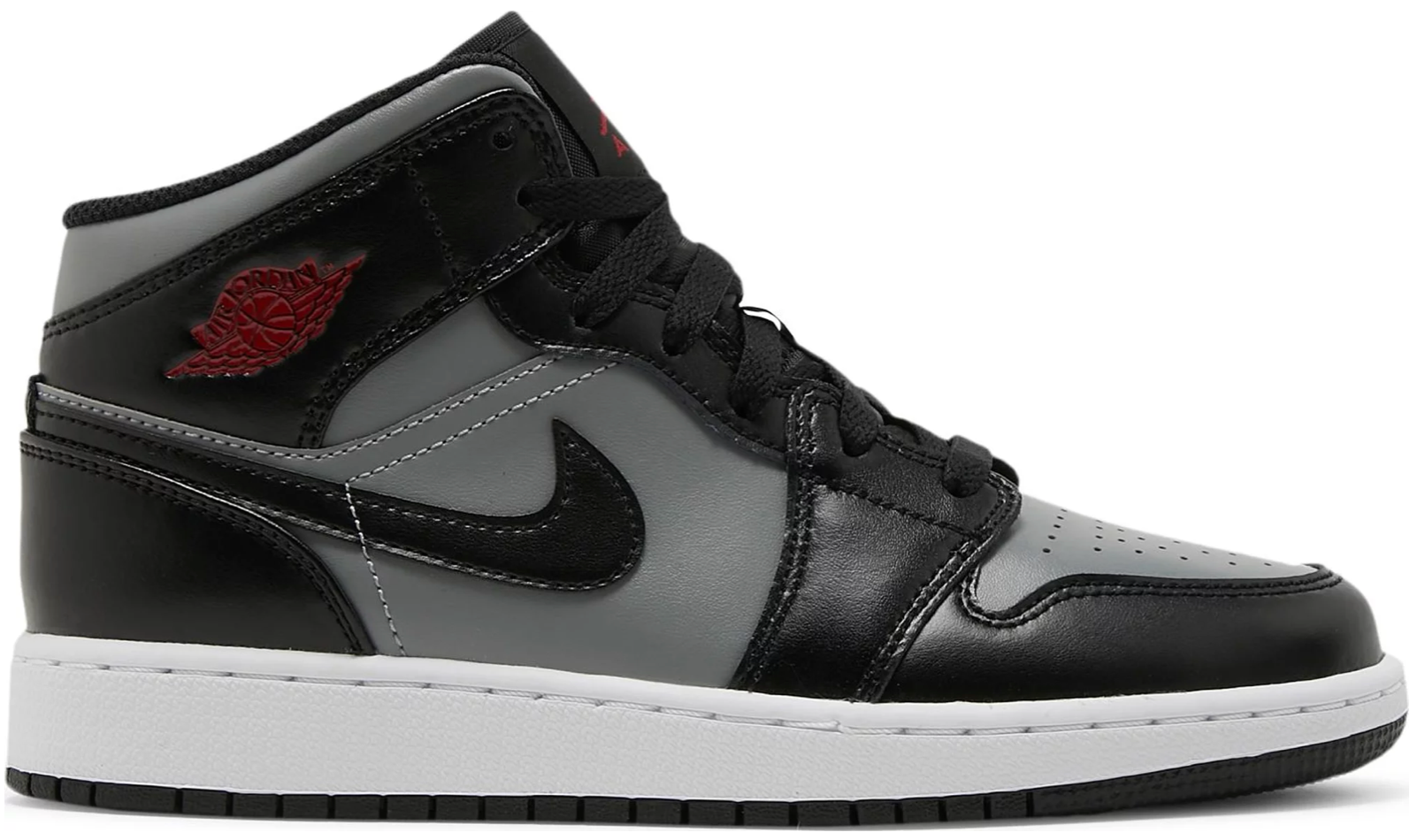JORDAN 1 MID SHADOW RED (GS)
