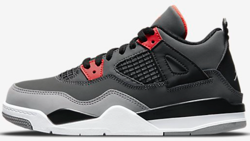 KIDS JORDAN 4 RETRO INFRARED (PS)