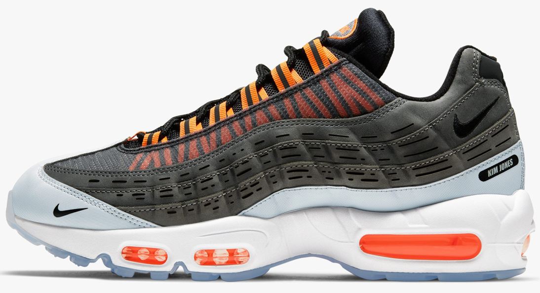 Nike Air Max 95 Kim Jones Negro Total Naranja