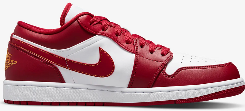 JORDAN 1 NIEDRIG KARDINALROT (M)