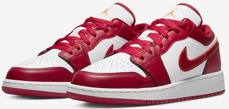 JORDAN 1 LOW CARDINAL RED (GS)