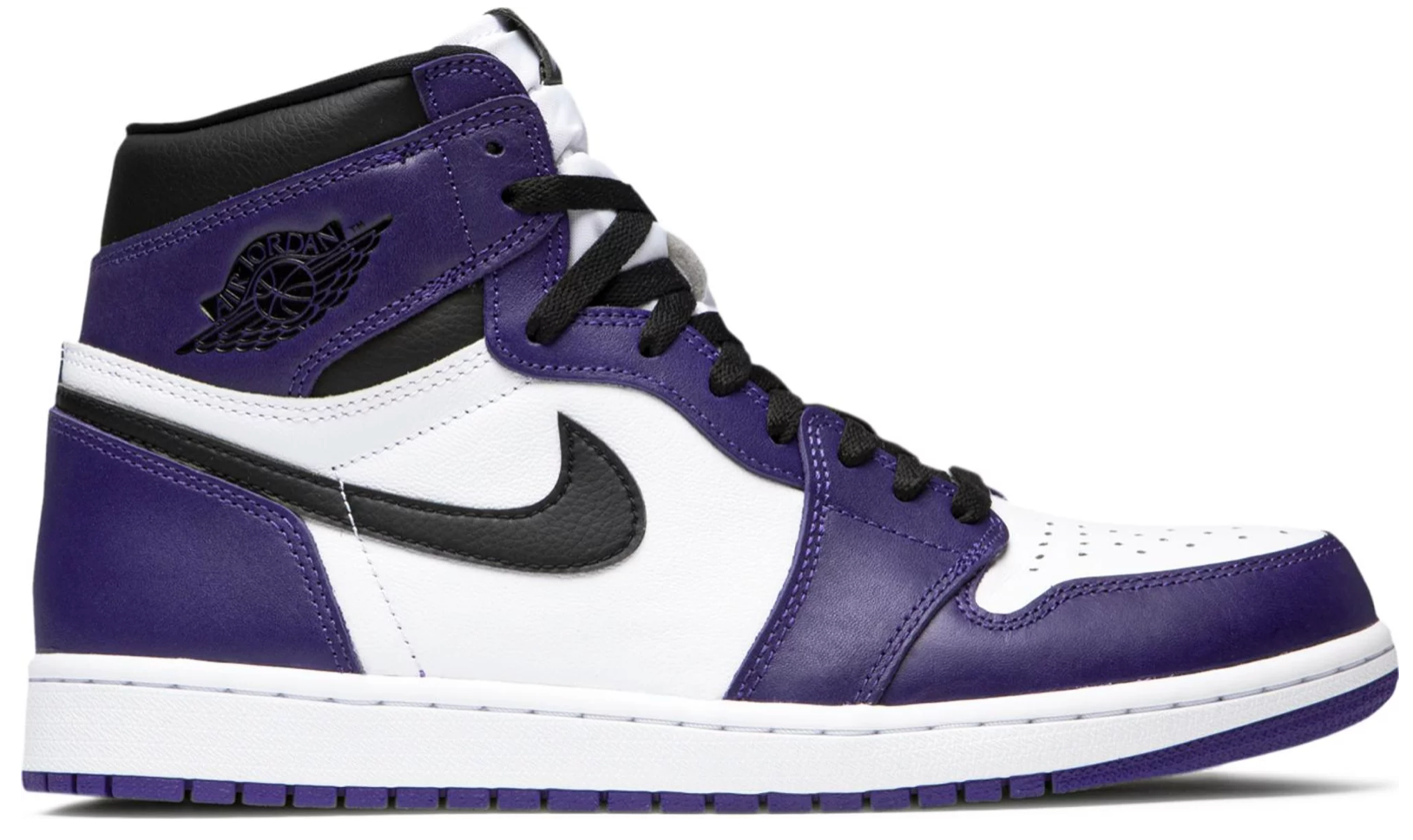 JORDAN 1 RETRO HIGH COURT PURPLE WHITE
