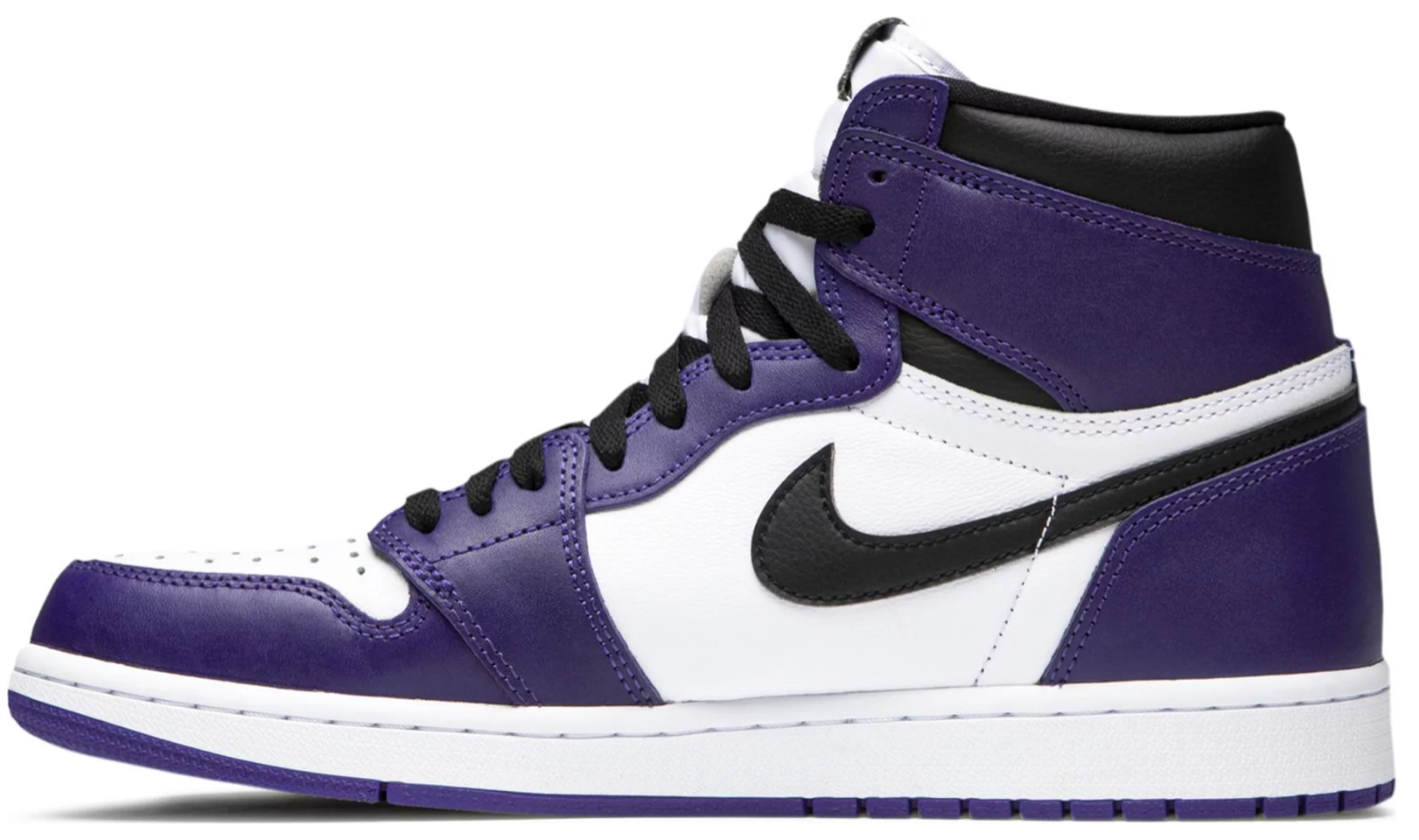 JORDAN 1 RETRO HIGH COURT PURPLE WHITE