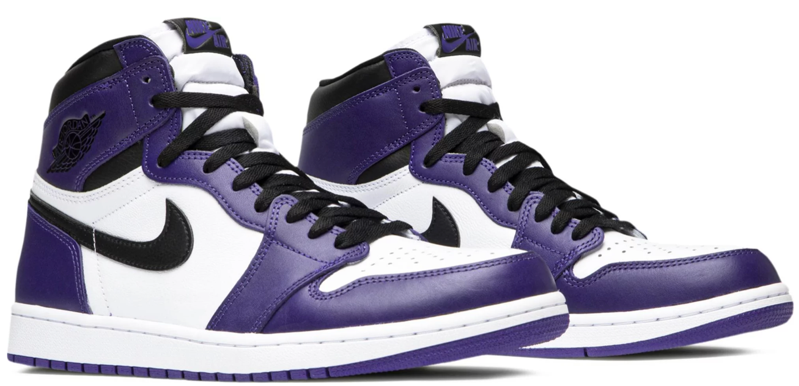 JORDAN 1 RETRO HIGH COURT PURPLE WHITE