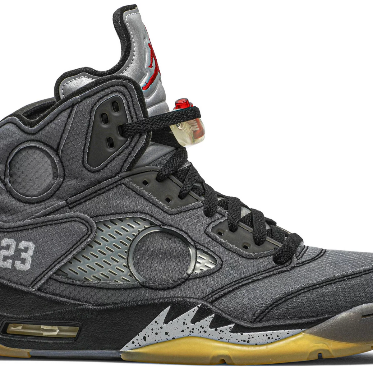 Jordan 5 best sale off white blanche
