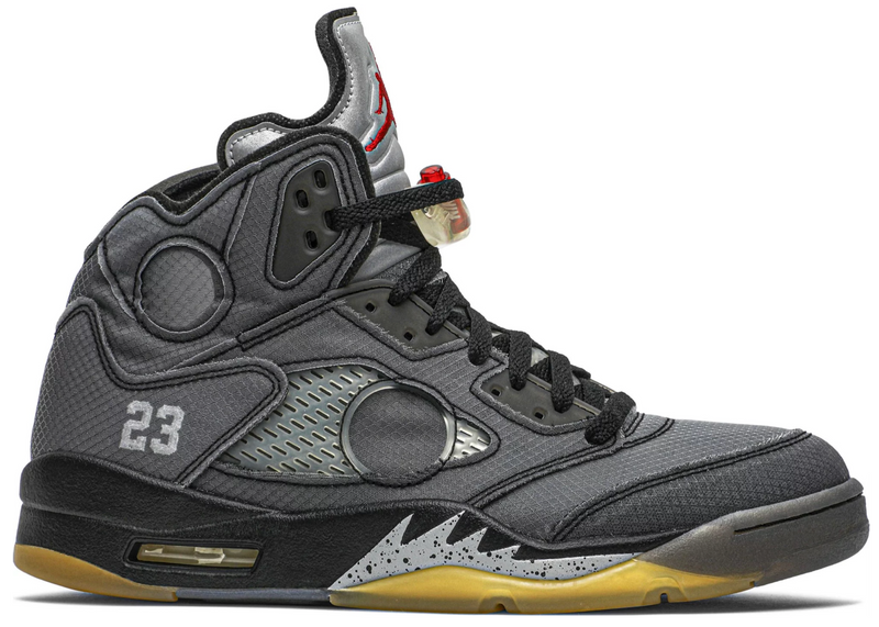 JORDAN 5 RETRO BLANCO NEGRO