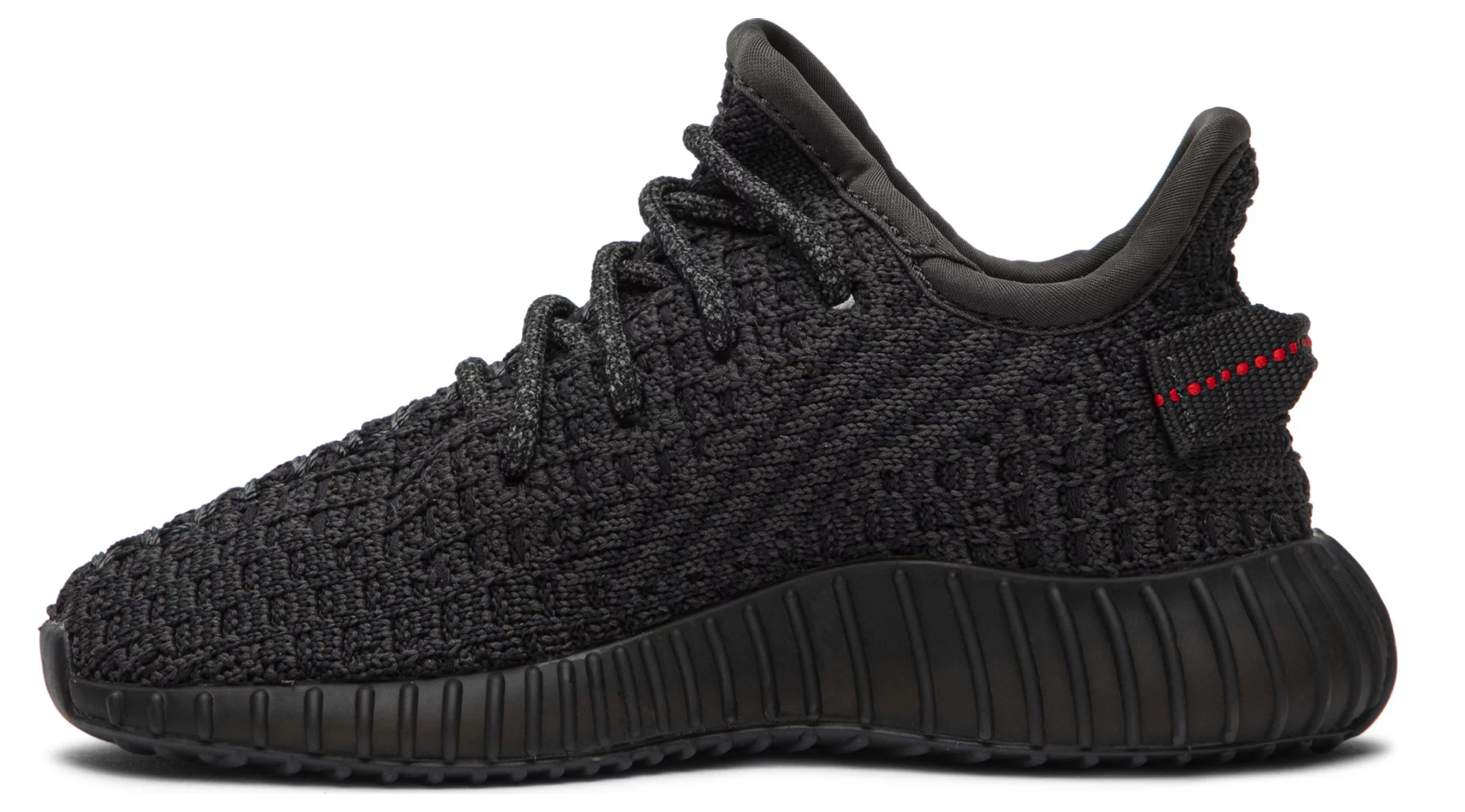 Yeezy triple black 35 2025 v2 reflective