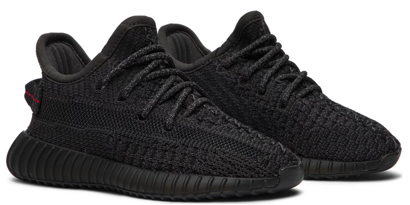 YEEZY BOOST 350 V2 BLACK (INFANT)(NON-REFLECTIVE)