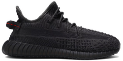 YEEZY BOOST 350 V2 BLACK (KIDS)(NON-REFLECTIVE)