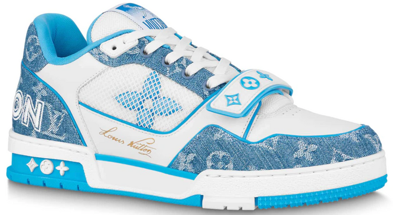ZAPATILLAS LOUIS VUITTON MONOGRAM DENIM AZUL CLARO