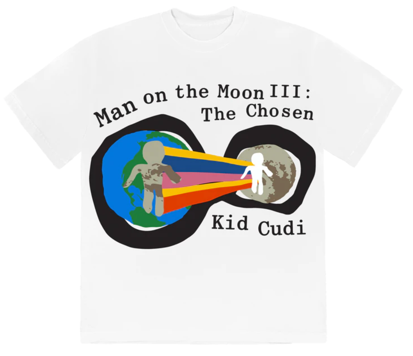 PLEASURES Dub Pigment Dye T-shirt P21W040-BLACK - KID CUDI CPFM
