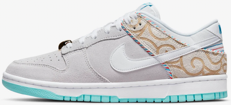 NIKE DUNK LOW SE BARBER SHOP GREY