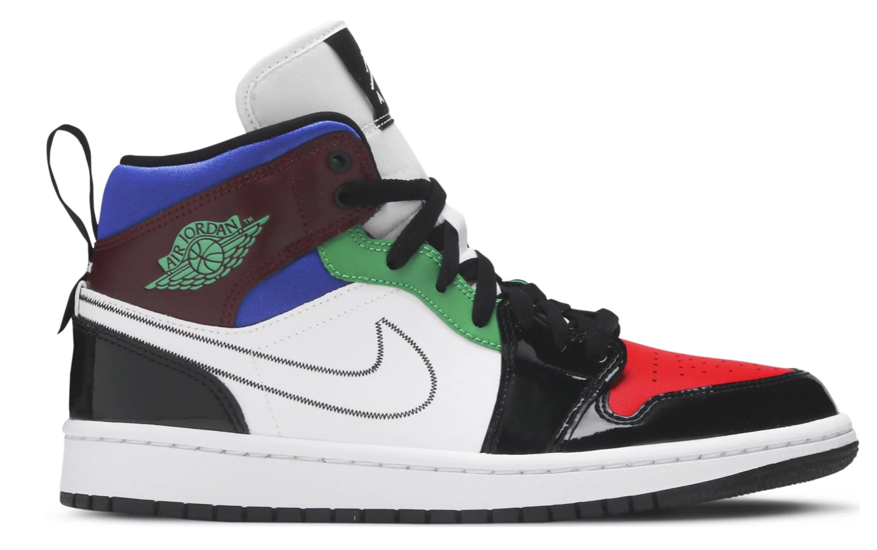 Aj1 multicolor sales