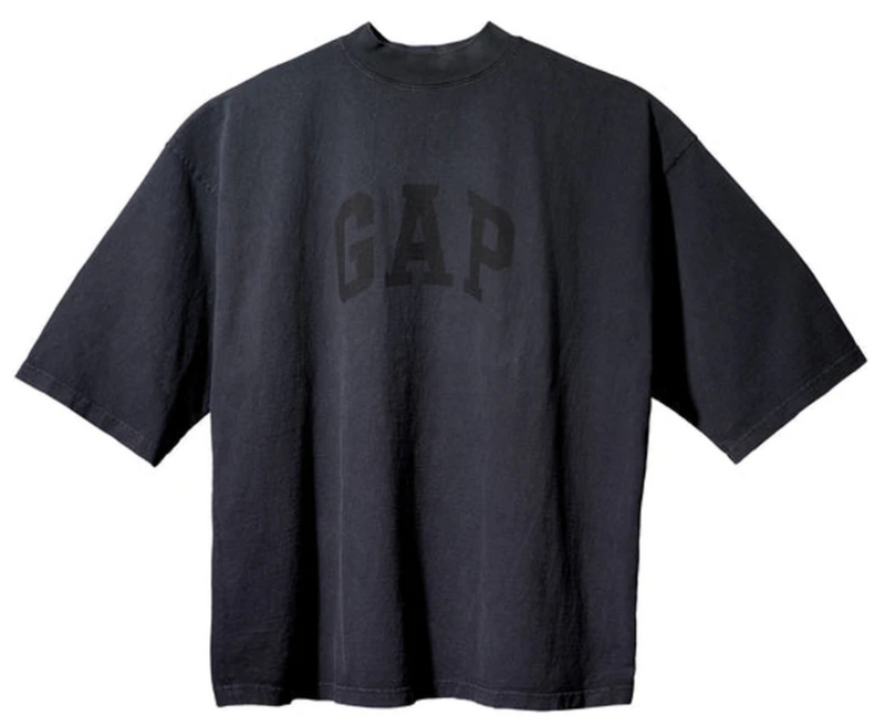 YEEZY GAP ENGINEERED BY BALENCIAGA DOVE 3/4 SLEEVE TEE BLACK