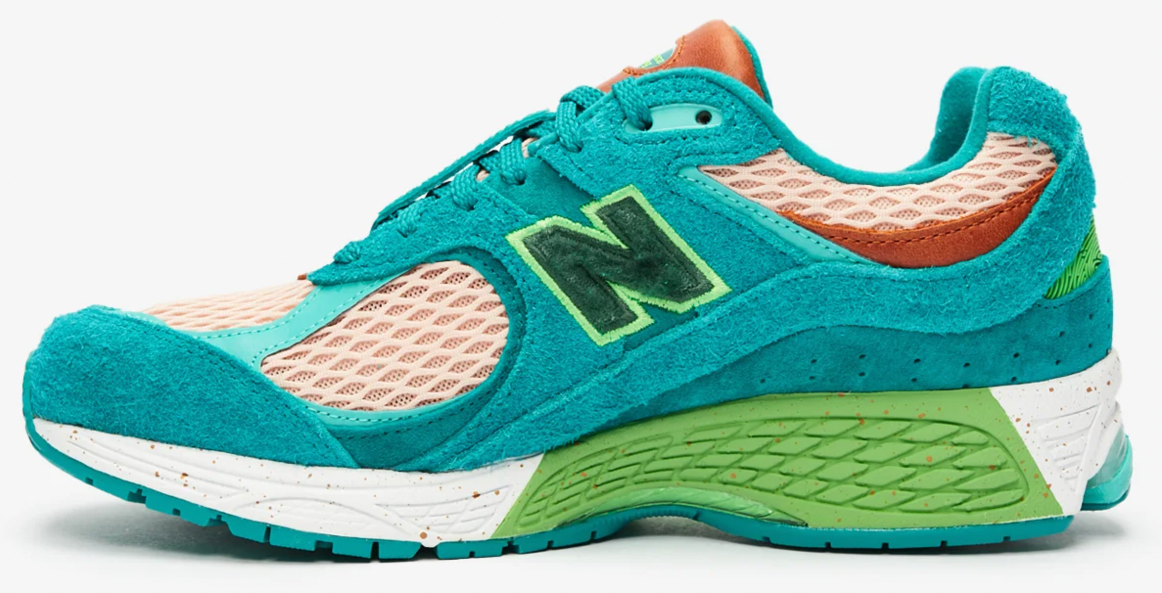 New balance verde deals agua azul