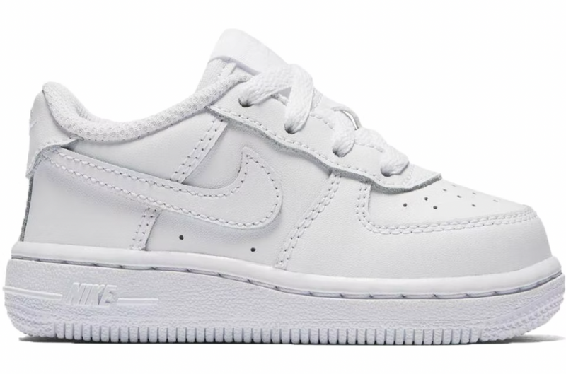 TODDLERS NIKE AIR FORCE 1 TRIPLE WHITE (TD)