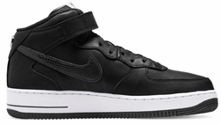 NIKE AIR FORCE 1 MID STUSSY SCHWARZ WEIß
