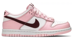 NIKE DUNK LOW PINK FOAM RED WHITE (GS)