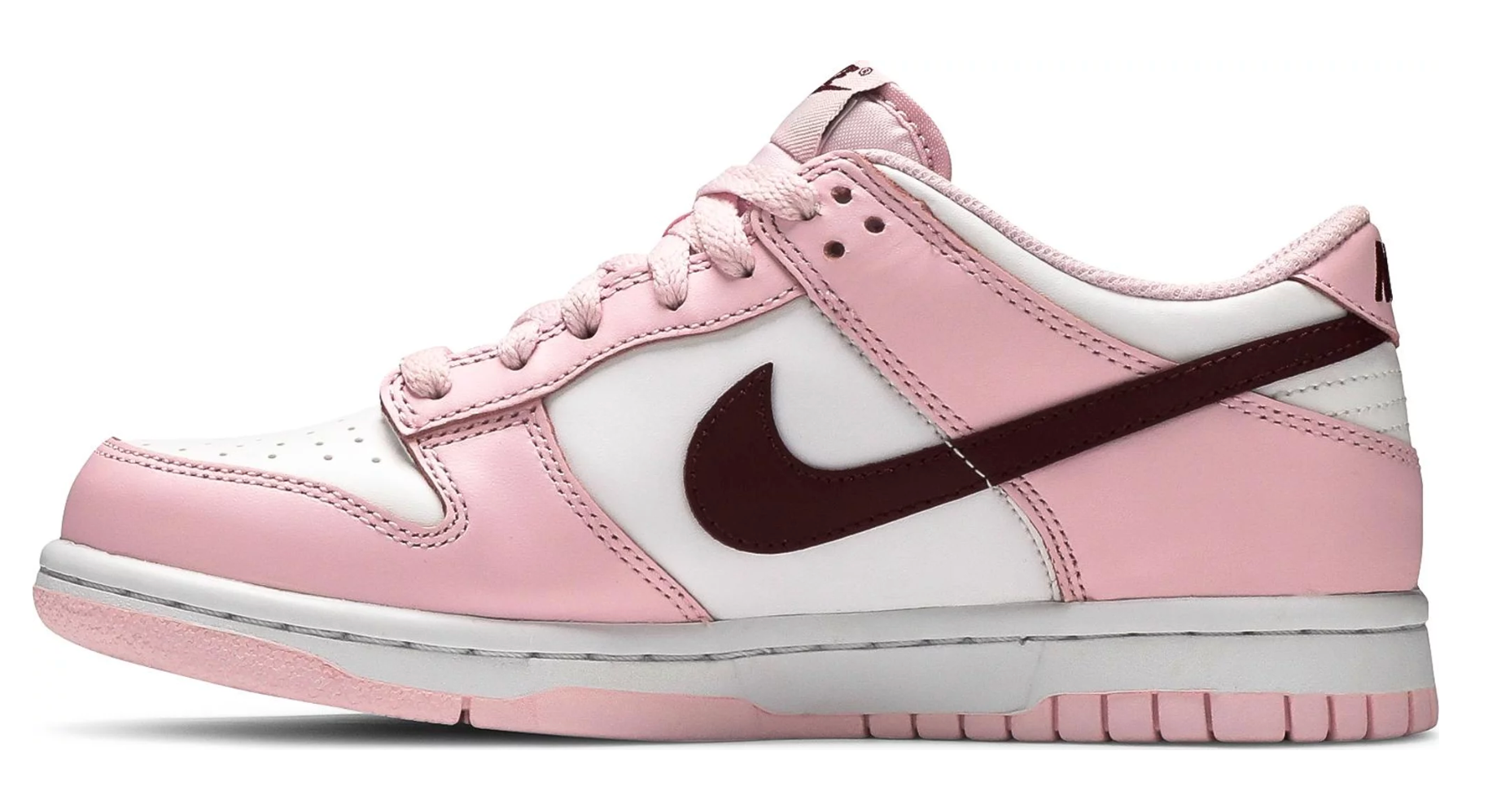 NIKE DUNK LOW PINK FOAM RED WHITE (GS)