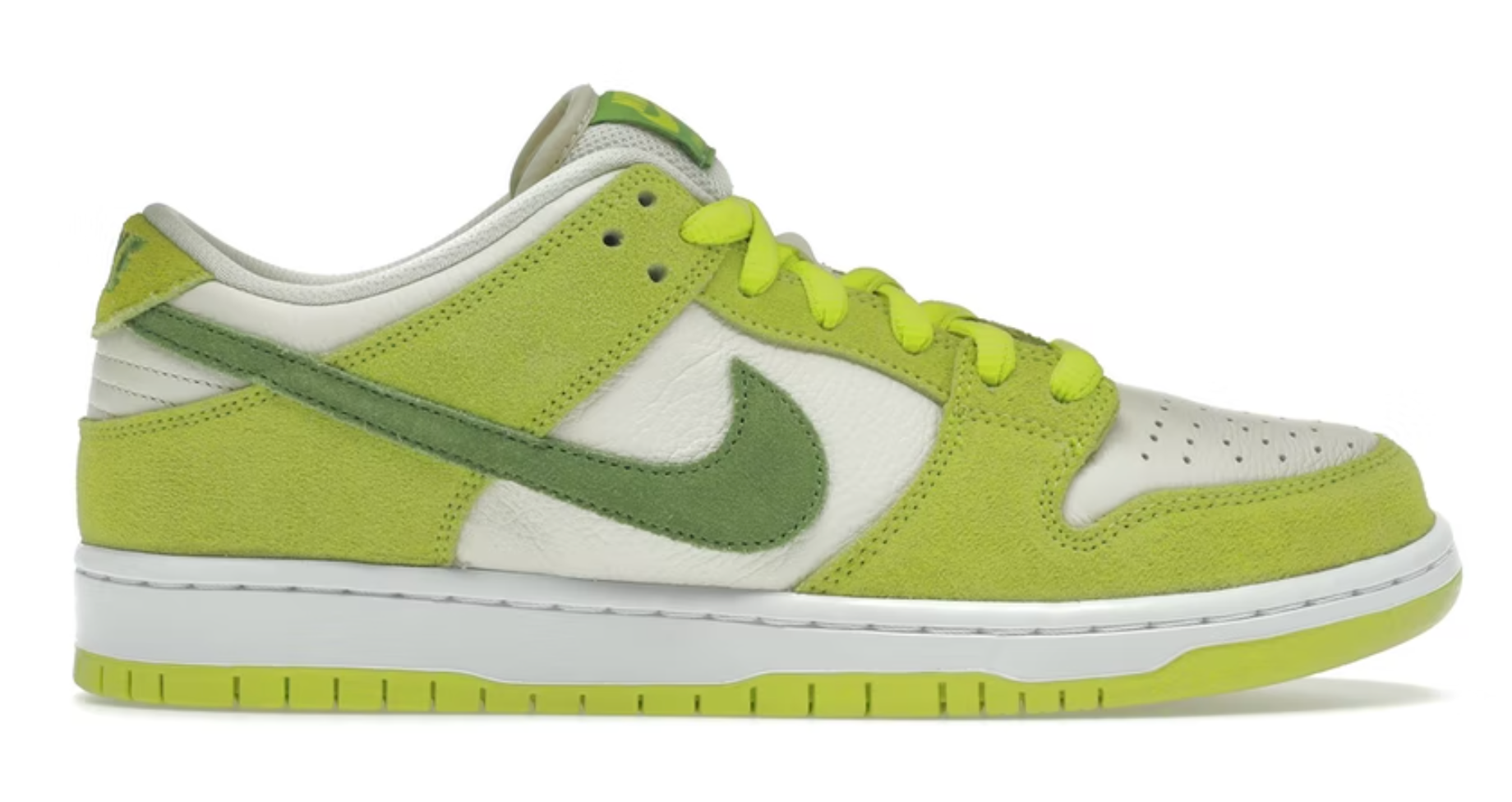 Nikes with 2025 lime green
