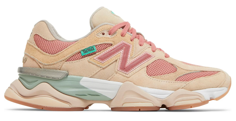 NEW BALANCE 9060 JOE FRESHGOODS INSIDE VOICES PENNY COOKIE PINK - U9060JF1  - The Edit LDN