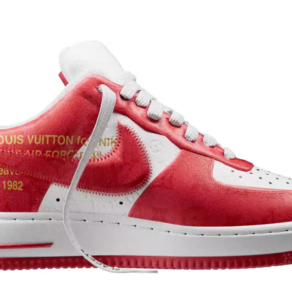 Air force blanco con rojo Clearance
