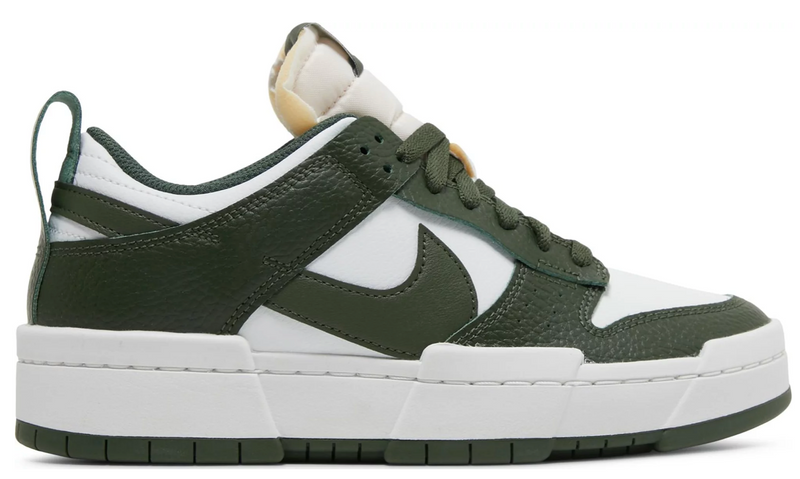 NIKE DUNK LOW DISRUPT VERDE OSCURO BLANCO (W)