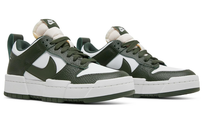 NIKE DUNK LOW DISRUPT VERDE OSCURO BLANCO (W)