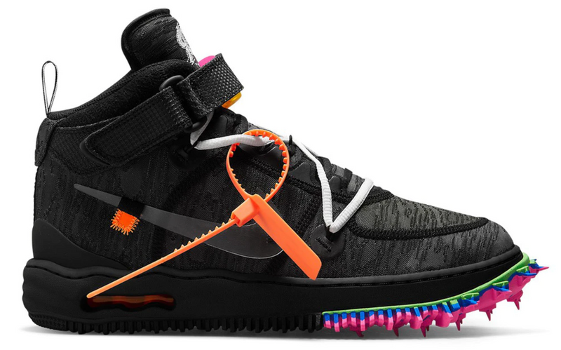 NIKE AIR FORCE 1 MID X OFF-WHITE NEGRO