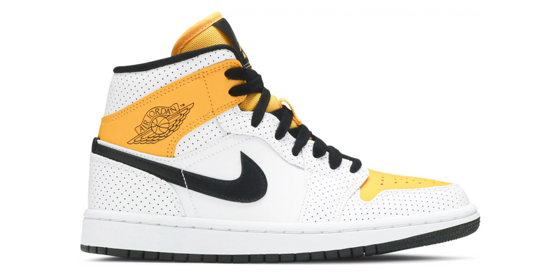 JORDAN 1 MID LASER ORANGE (W)