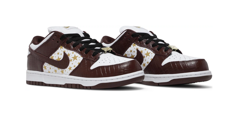 NIKE SB DUNK LOW SUPREME STARS BARKROOT BRAUN (2021)