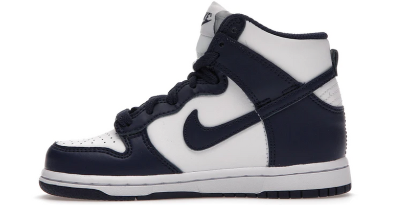 KIDS NIKE DUNK HIGH CHAMPIONSHIP NAVY (PS)