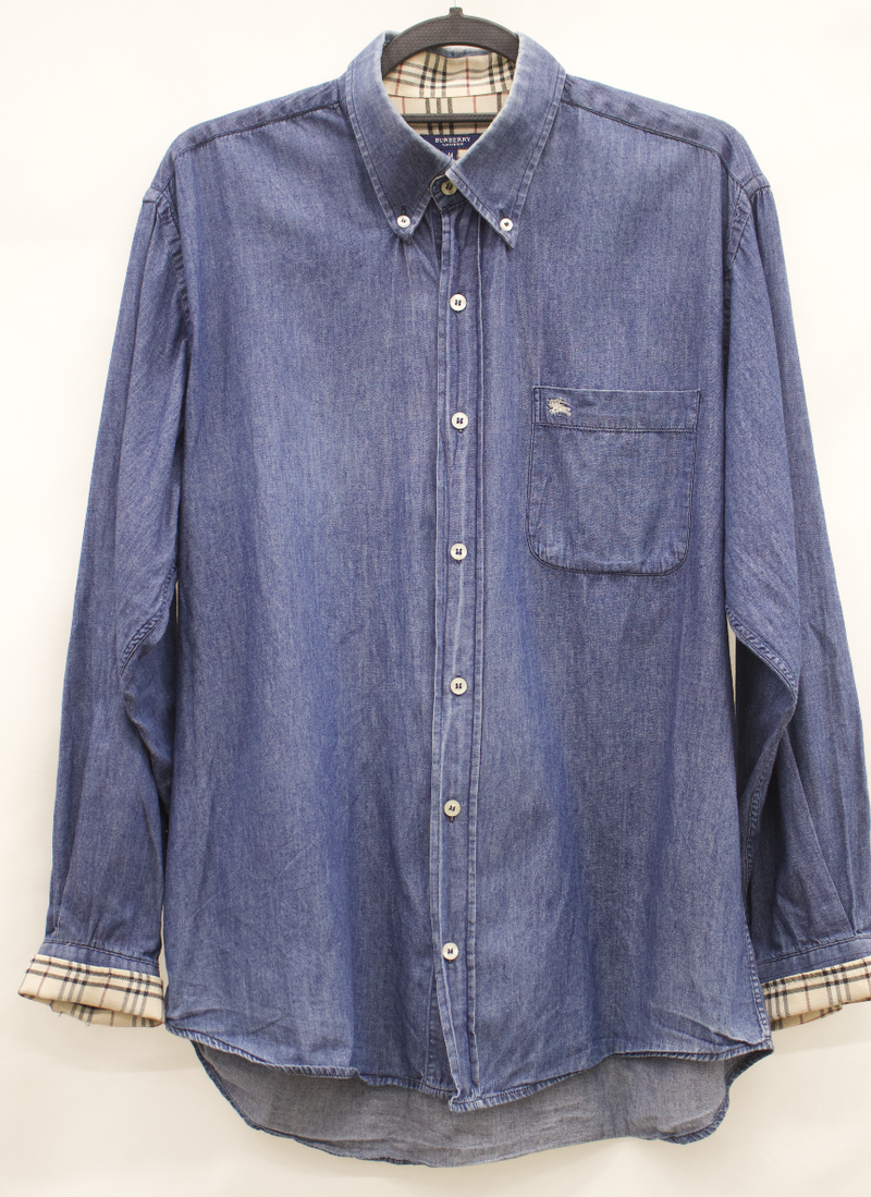 PRE LOVED - BURBERRY DENIM SHIRT