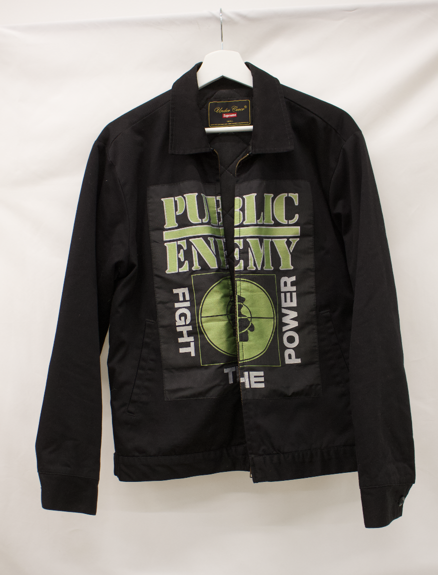 PRE LOVED - SUPREME X UNDERCOVER PUBLIC ENEMY WORK JACKET