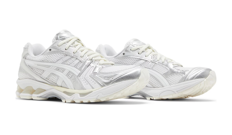 ASICS GEL-KAYANO 14 JJJJOUND SILVER WHITE - The Edit LDN