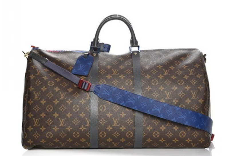 LOUIS VUITTON KEEPALL BANDOULIERE MONOGRAM OUTDOOR 55 MARRÓN