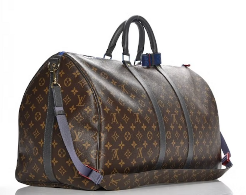 LOUIS VUITTON KEEPALL BANDOULIERE MONOGRAM OUTDOOR 55 MARRÓN