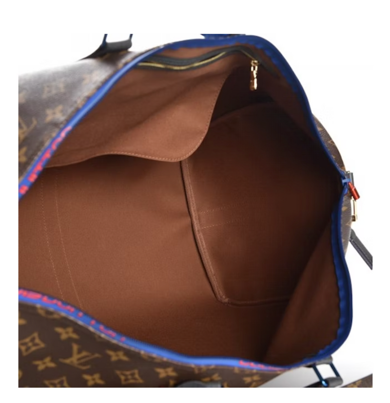 LOUIS VUITTON KEEPALL BANDOULIERE MONOGRAM OUTDOOR 55 MARRÓN
